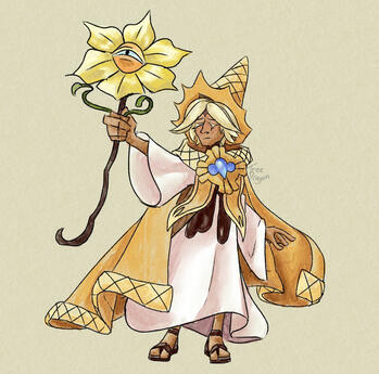 Pure Vanilla Cookie Humanized Watercolor