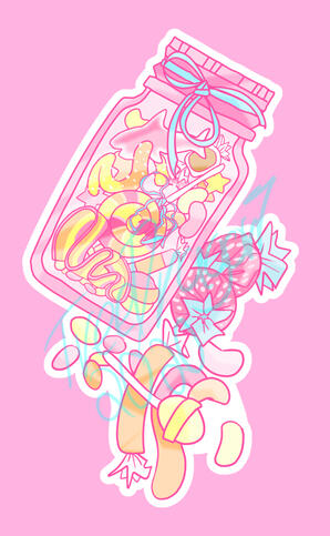 Candy Jar Charm (Treetober 2020)